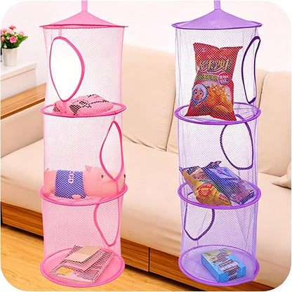 Mesh Hanging Storage Basket - Image 2