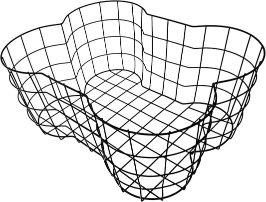 OtterPets Metal Dog Toy Basket, Bone Shaped Indestructible Dog Toy Bin by OtterPets
