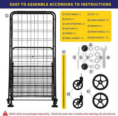 BIEAMA Folding Shopping Cart - Image 7