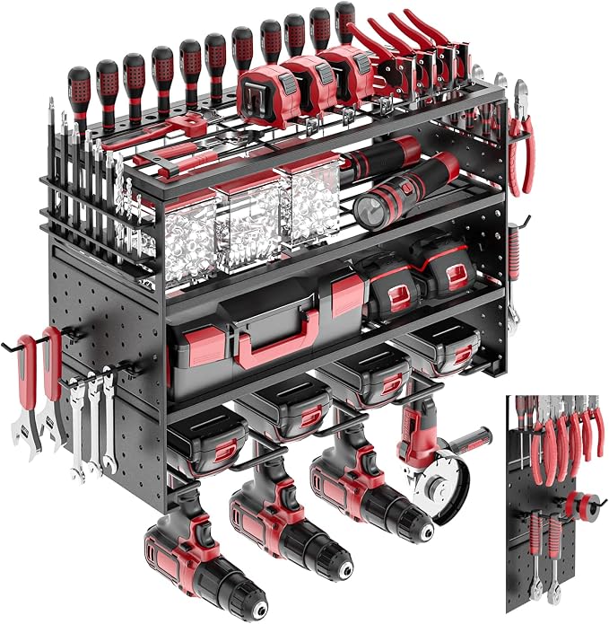 Power Tool Organizer Wall Mount by ODSNANIE