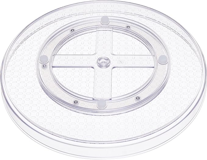 Amazon Basics Clear Lazy Susan Turntable Organizer - Image 4
