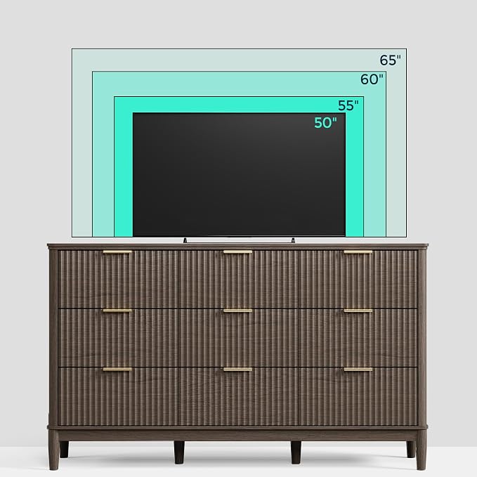 LINSY Fluted Dresser for Bedroom - Image 10