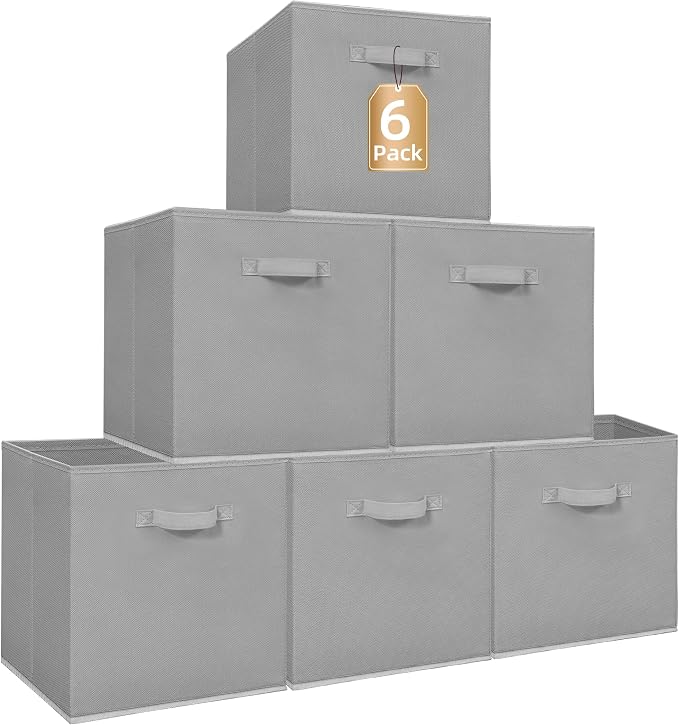 STORAGE MANIAC Storage Cubes, 13 Inch Collapsible Storage Bins by STORAGEMANIAC