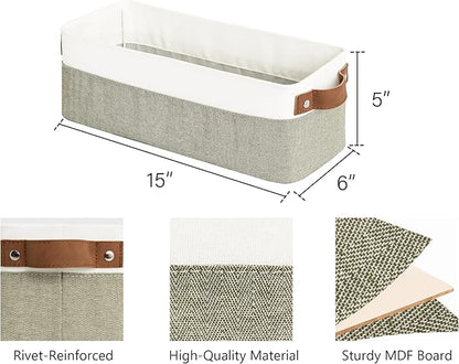 StorageWorks Narrow Storage Bins, Small Basket - Image 2