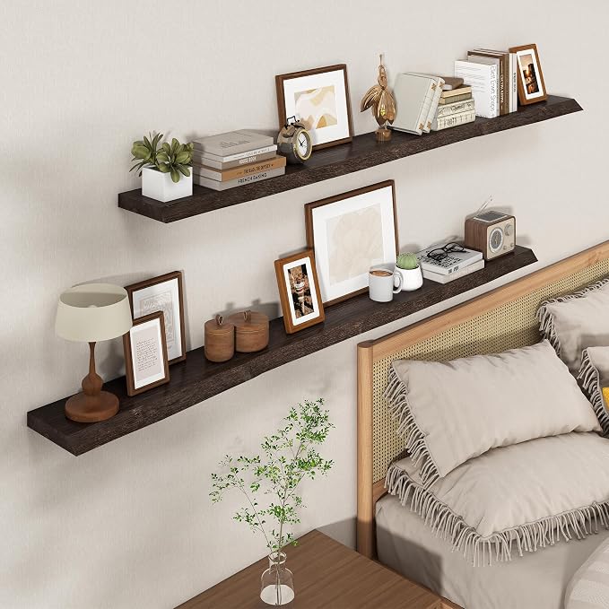 Axeman 72 inch Extra Long Floating Shelves - Image 2