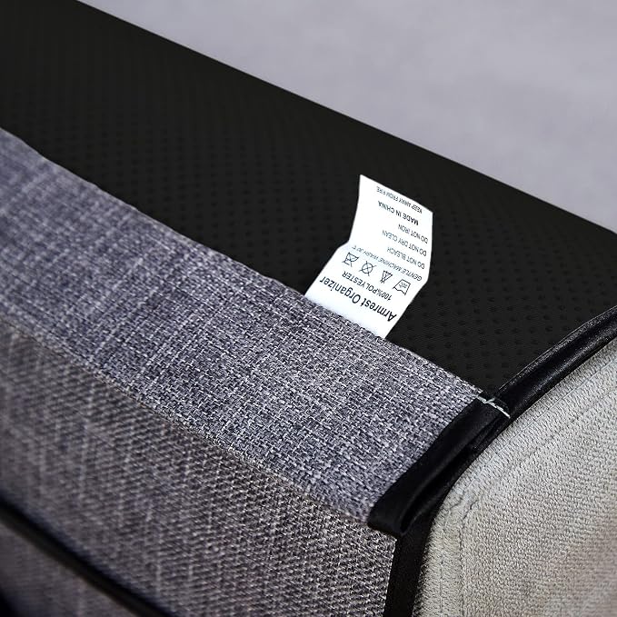 FLYILY Sofa Armrest Organizer Non-Slip Arm Chair Hanging Caddy Remote Control - Image 2