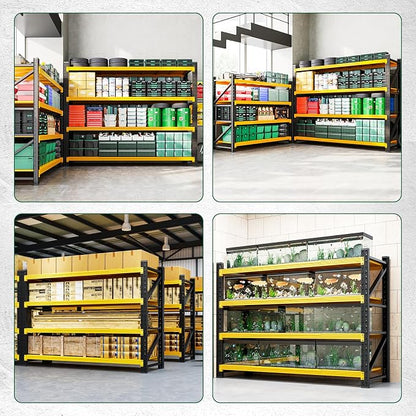 Letaya 4000LBS Heavy Duty Storage Shelves, 4 Tier Large Tall Industrial Shelving - Image 6
