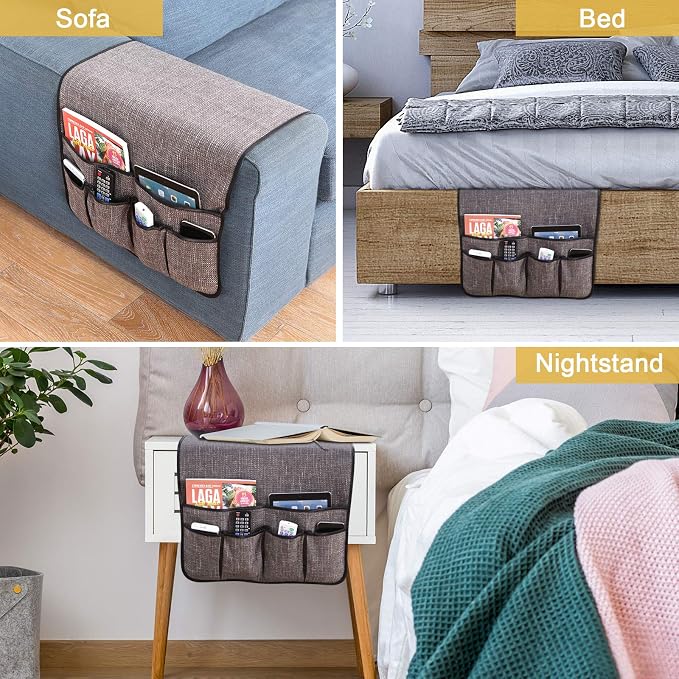 Sofa Armrest Organizer Non-Slip Remote Control Holders - Image 6
