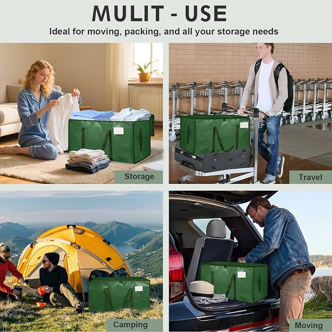 8 Pack-Extra Large Heavy Duty Moving Bags - Image 7