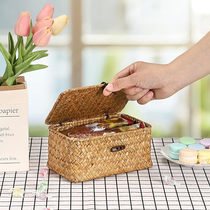 Hipiwe Mini Seagrass Basket - Image 4