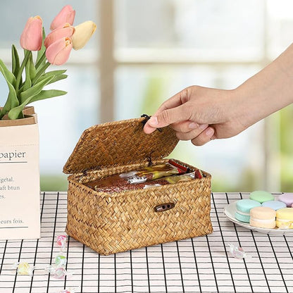 Hipiwe Mini Seagrass Basket - Image 4