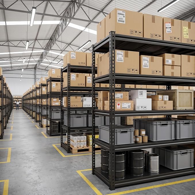 REIBII 72" H Garage Shelving Load 2500Lbs - Image 2