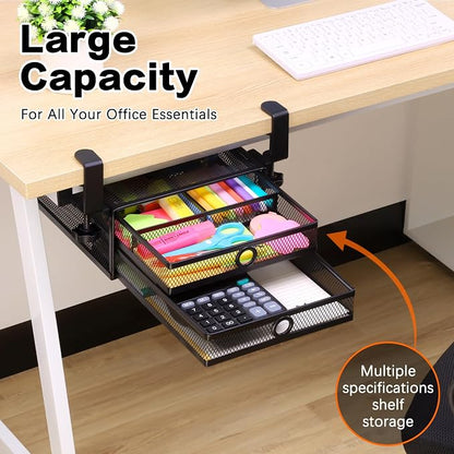 ROSYLINE Under Desk & Desktop Drawer Organizer - Image 2