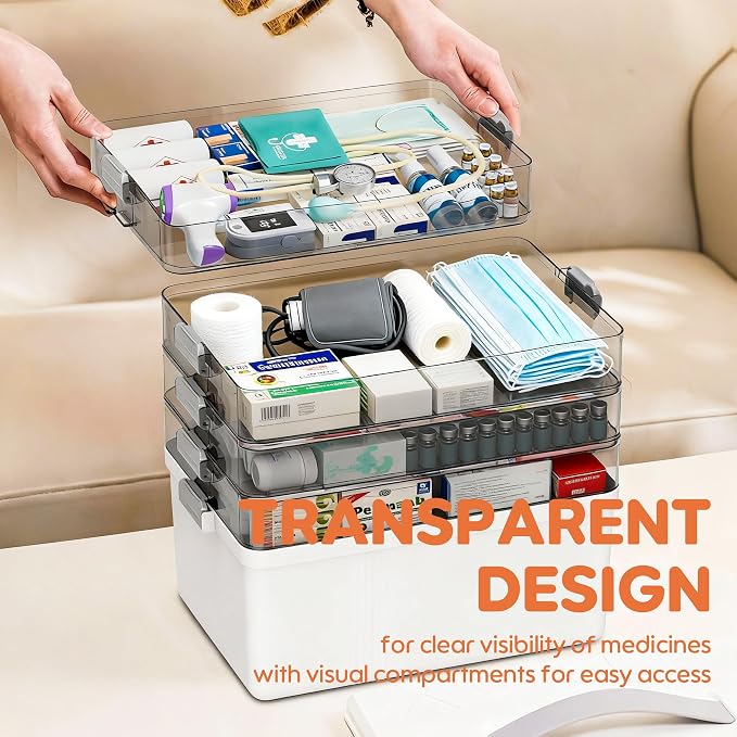Citylife 5-Tier Medicine Organizer - Image 4