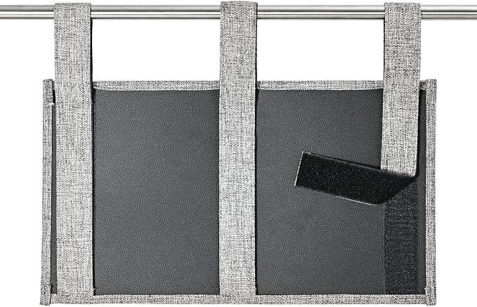 Linen Bedside Caddy, Bedside Storage Organizer - Image 4