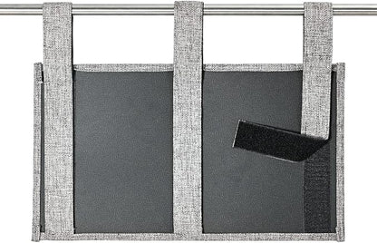 Linen Bedside Caddy, Bedside Storage Organizer - Image 4