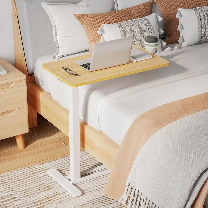 SANODESK Medical Adjustable Overbed Bedside Table - Image 4