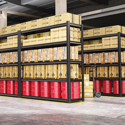 Set of 7 All Metal Garage Shelving - Image 8