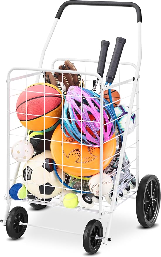 Whitmor Deluxe Utility Foldable Shopping Cart - Image 6