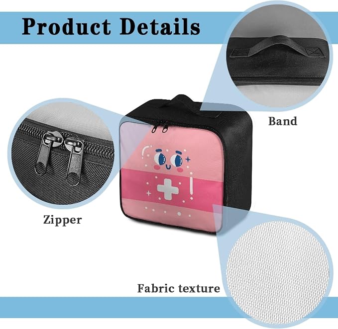 Family Medicine Storage Bag Pill Bottle Organizer - Image 7