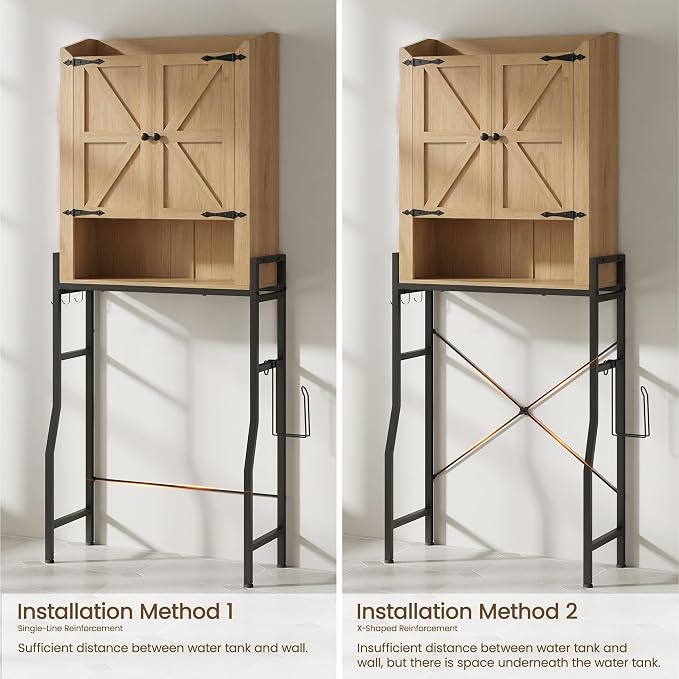 Over The Toilet Storage Cabinet - Image 4