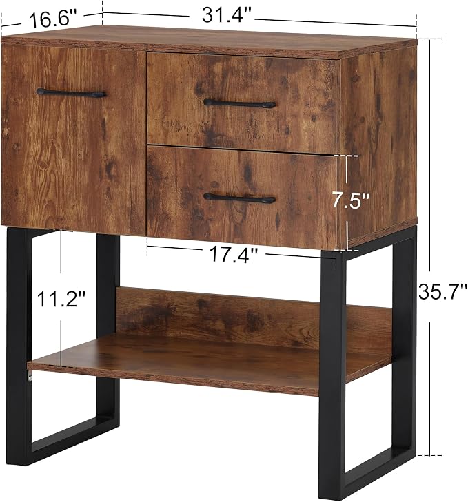 BarberPub Styling Barber Station, Wall Mount Storage Cabinet, Salon Equipment - Image 3