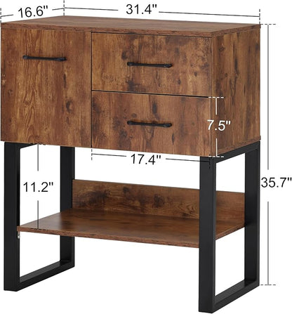 BarberPub Styling Barber Station, Wall Mount Storage Cabinet, Salon Equipment - Image 3