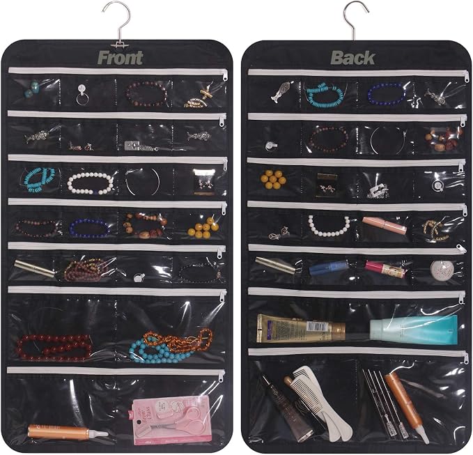DIOMMELL Hanging Jewelry Organizer 47 Pockets by DIOMMELL