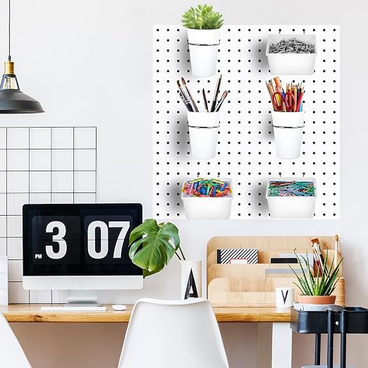 Kuhome 6 Sets Pegboard Bins Cups - Image 3