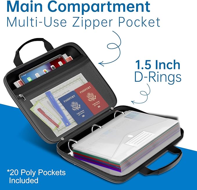 Fireproof Binder Organizer - Image 3