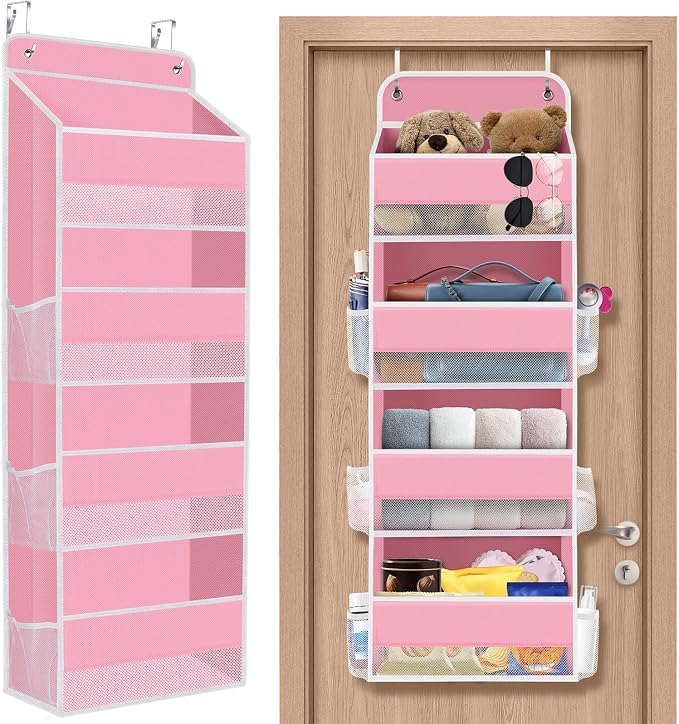 1 Pack Over The Door Organizer Hanging Storage Organizers by SpaceHacks