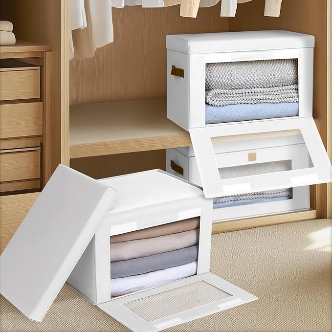 Homsorout Large Clothing Storage Bins - Image 5