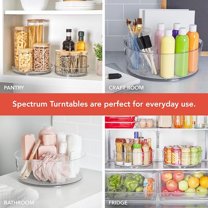 Spectrum Large Lazy Susan Organizer 11 in - Image 4