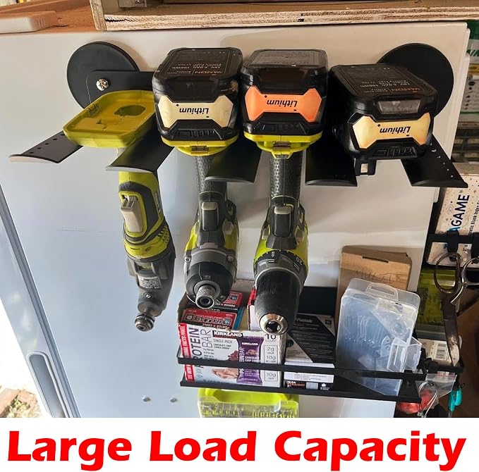 MUTUACTOR Power Tool Organizers and Storage Garage Drill Drivers Shelves - Image 4