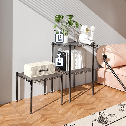 Whitmor 1 Tier Supreme Stacking Shelving Unit, Wire Metal Home Storage Organizer - Image 7