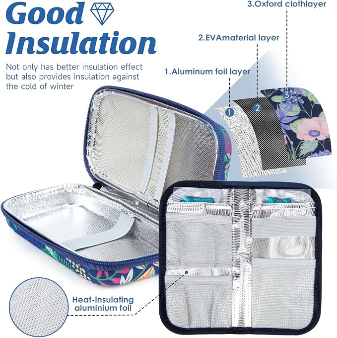 YOUSHARES Insulin Cooler Travel Case - Image 4