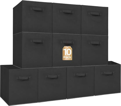 STORAGE MANIAC Storage Cubes, 13 Inch Collapsible Storage Bins by STORAGEMANIAC