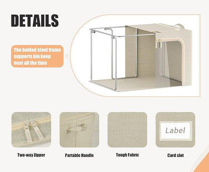 3 Openings Clothes Storage Bins - Image 4