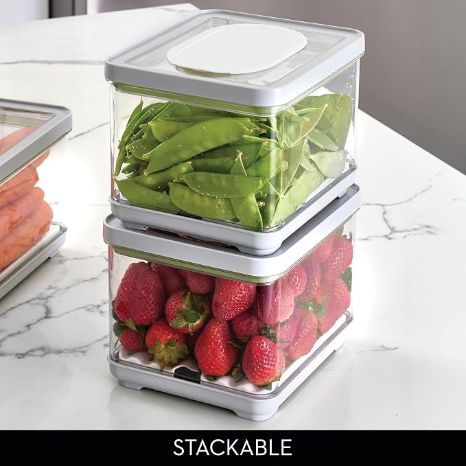 iDesign Small and Large Fridge Produce Bins - Image 5