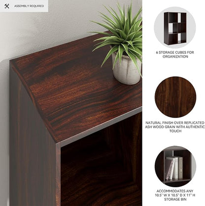 Signature Design by Ashley Glosmount 6 Cube Storage Organizer or Bookcase - Image 4