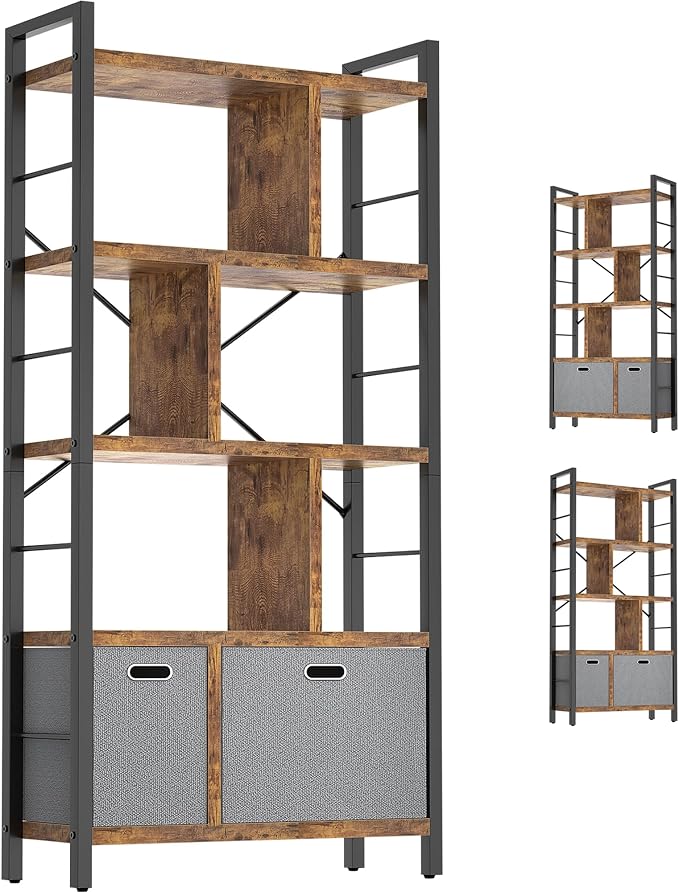 Armocity Bookshelf with Drawers by Armocity