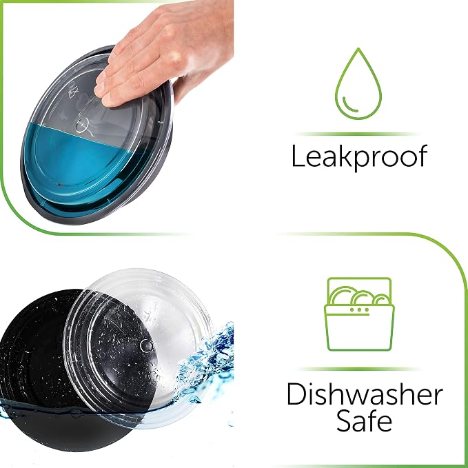 PrepNaturals Reusable Plastic Containers - Image 3
