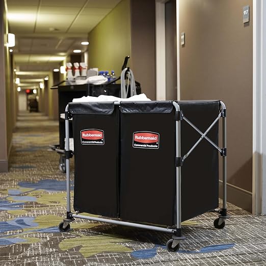 Rubbermaid Commercial Products Collapsible X Cart, Steel Industrial - Image 7