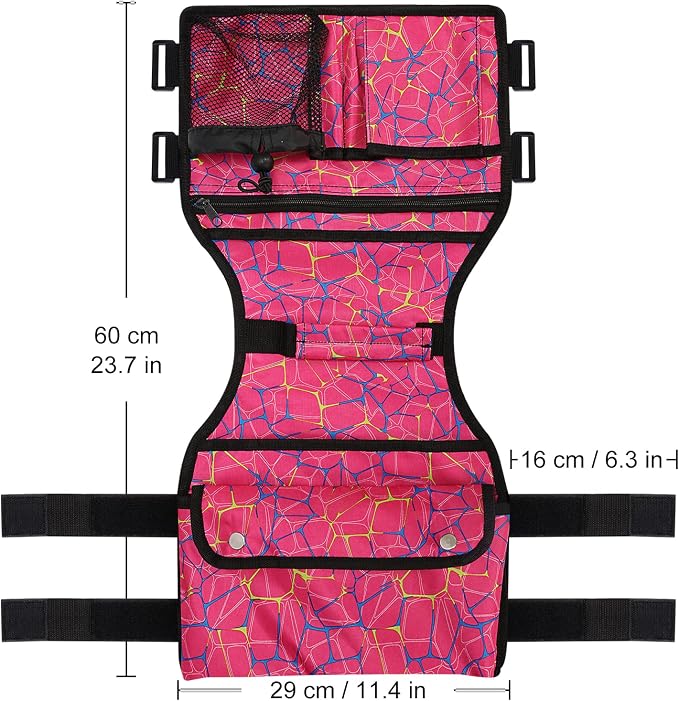 supregear Side Walker Bag, Walker Accessories Bag w/Cup Holder, Folding Walker - Image 3
