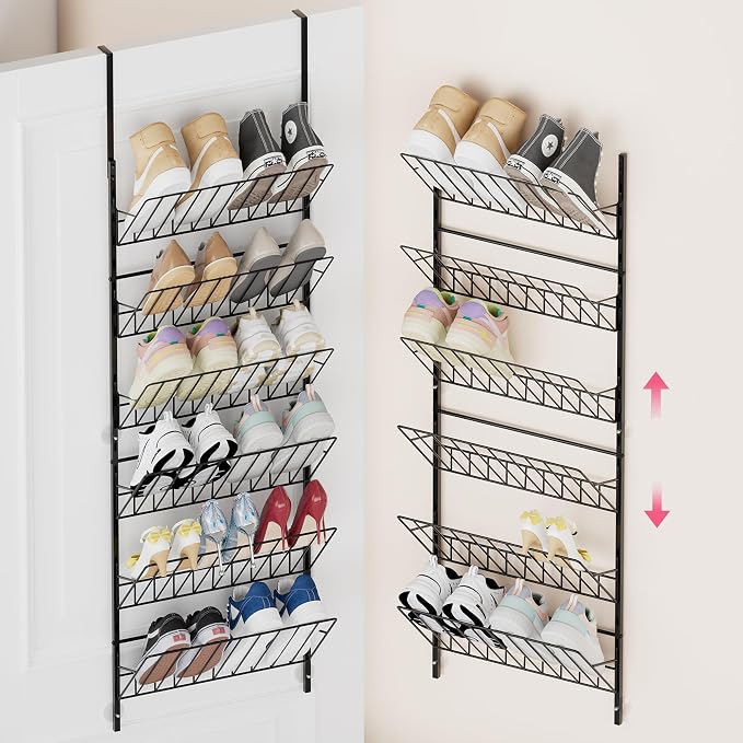 SWTYMIKI Over the Door Shoe Organizer by SwtyMiki-TidyHomeSweetLife