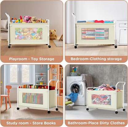 KEEGH Extra Large Toy Box for Kids - Image 8