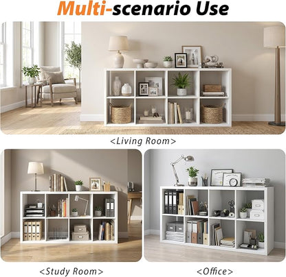 WannabeMyself【2026 Wooden Thick Frame】 8 Cube Storage Organizer - Image 6