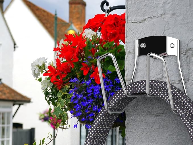 JBscoop Garden Hose Holder, Garden Hose Hanger Wall Mount - Image 2