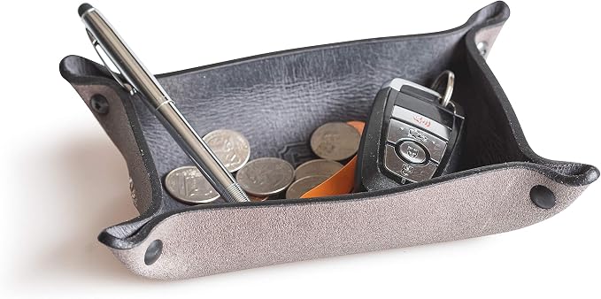 Main Street Forge Leather Valet Tray by MainStreetForge