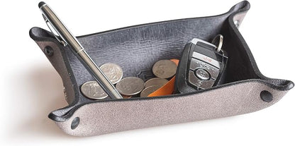 Main Street Forge Leather Valet Tray by MainStreetForge